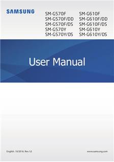 Samsung Galaxy J5 Prime manual. Camera Instructions.